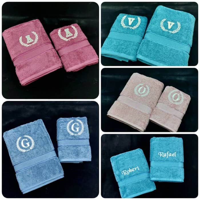 מגבת ענק ממותג