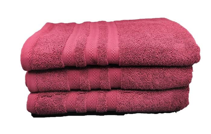 מגבת פנים - אדום - במידות 50/90 ס"מ