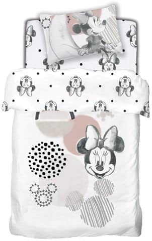 סט מצעים למיטת מעבר - מיני מאוס