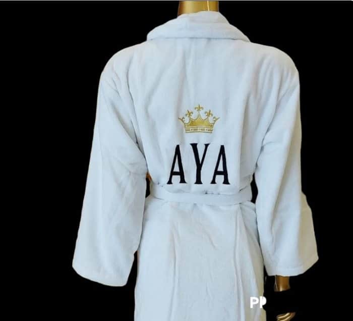 חלוק רחצה ממותג בהתאמה אישית