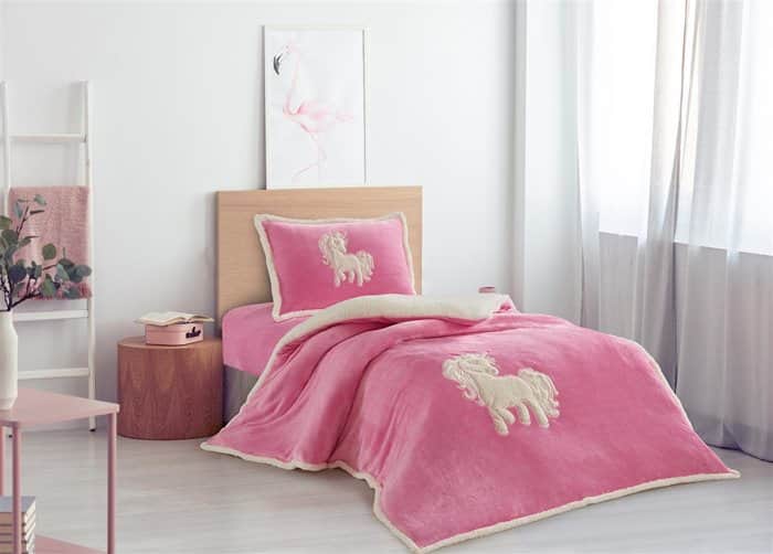 סט מצעים דגם חד קרן