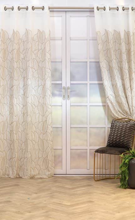 וילון דגם KRISTINA זהב 145-185 ש"ח