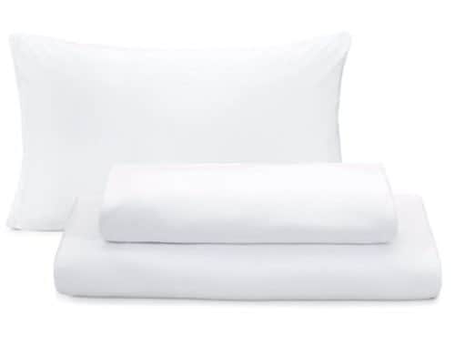 מצעים חלקים - צבע לבן