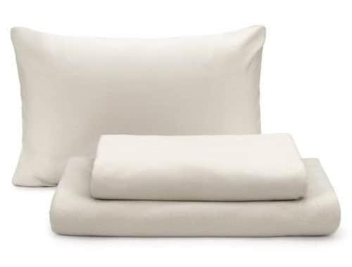 מצעים חלקים-צבע שמנת