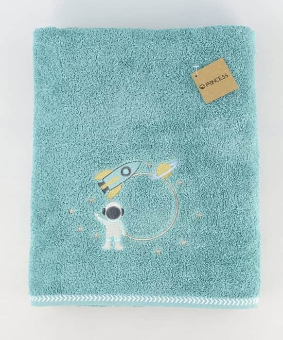 מגבת רחצה לתינוקות דגם חללית