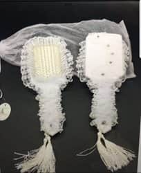 מברשת שיער מהודרת לכלה