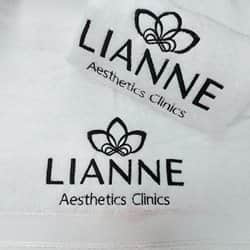 מיתוג עסקי על מגבות