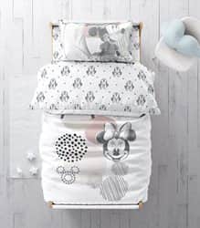 סט מצעים למיטת מעבר - מיני מאוס