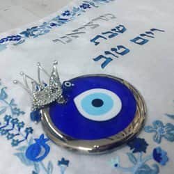 רקמה אישית על כיסוי חלה