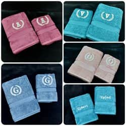 מגבת ענק ממותג