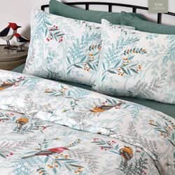 סט מצעים דגם ציפורים