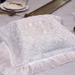 כיסוי לשבת וליום טוב דגם דפנה צבע לבן