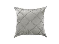 כרית נוי קטיפה מעויינים צבע אפור/כסוף