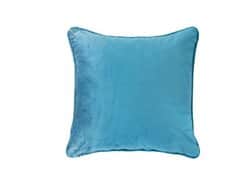 כרית נוי קטיפה - צבע כחול