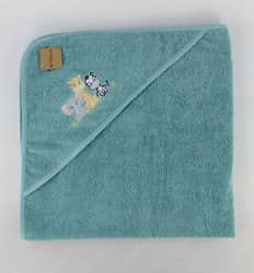 מגבת עם כובע לתינוקות דגם ספארי