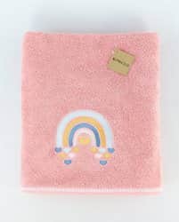 מגבת רחצה לתינוקות קשת בענן